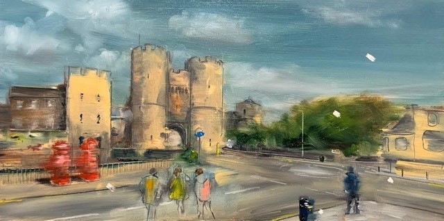 The Wind Chimes At Westgate Lilford Painting