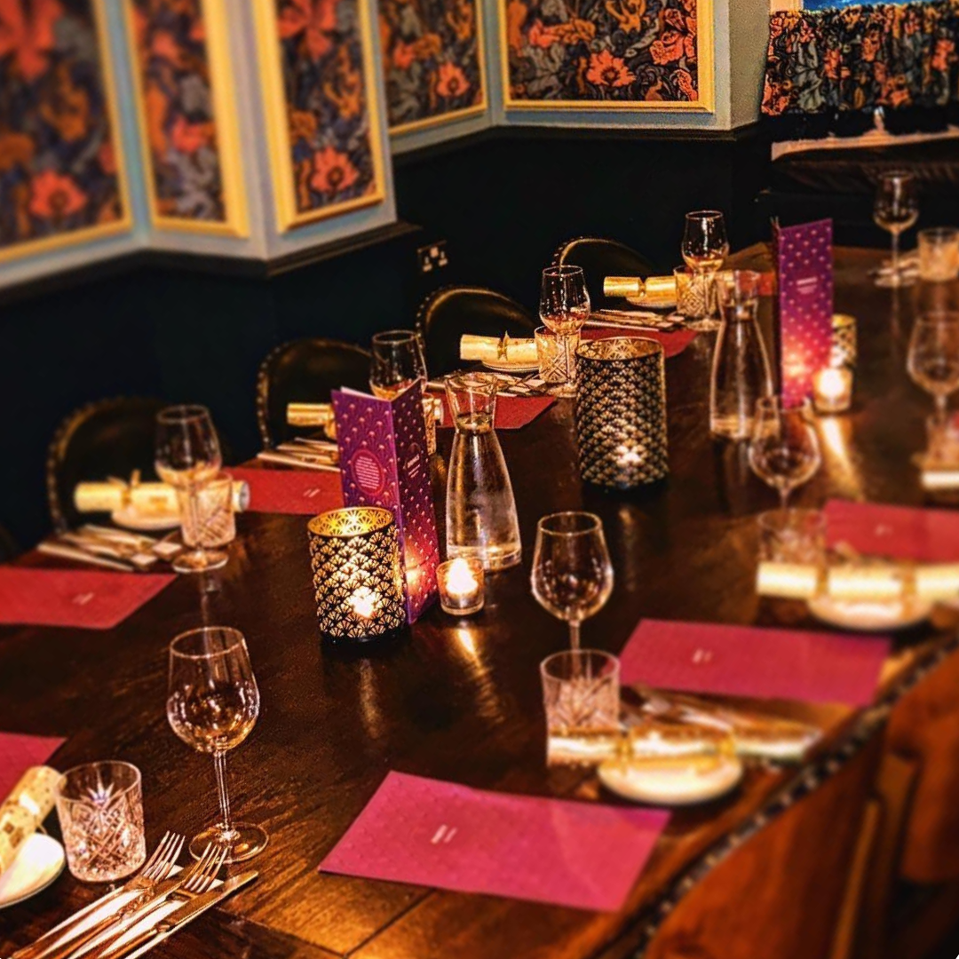 Cosy Club Franklin Room At Christmas