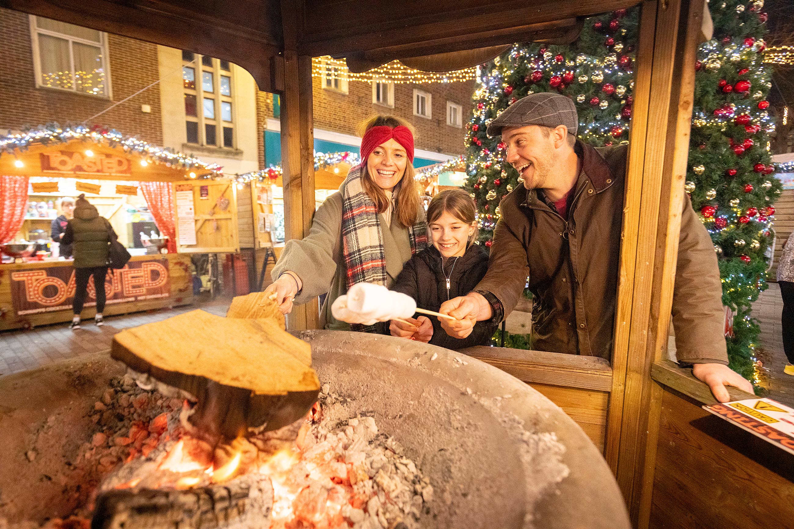 Christmas Market Marshmallows