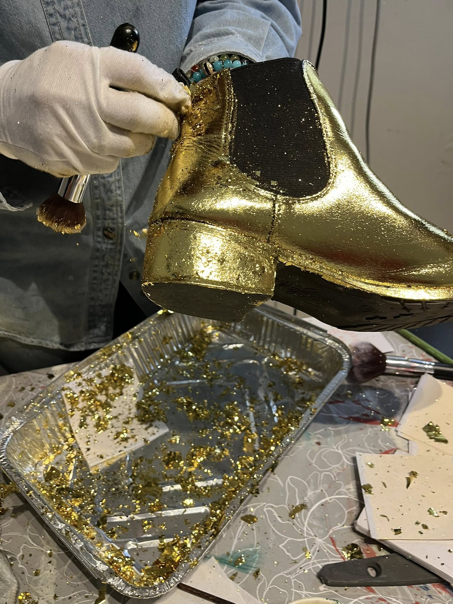Shoe Gilding Workshop