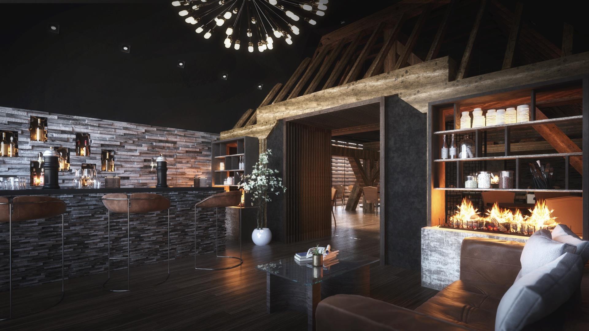 Firepit, located at Cave Hotel Visit Canterbury