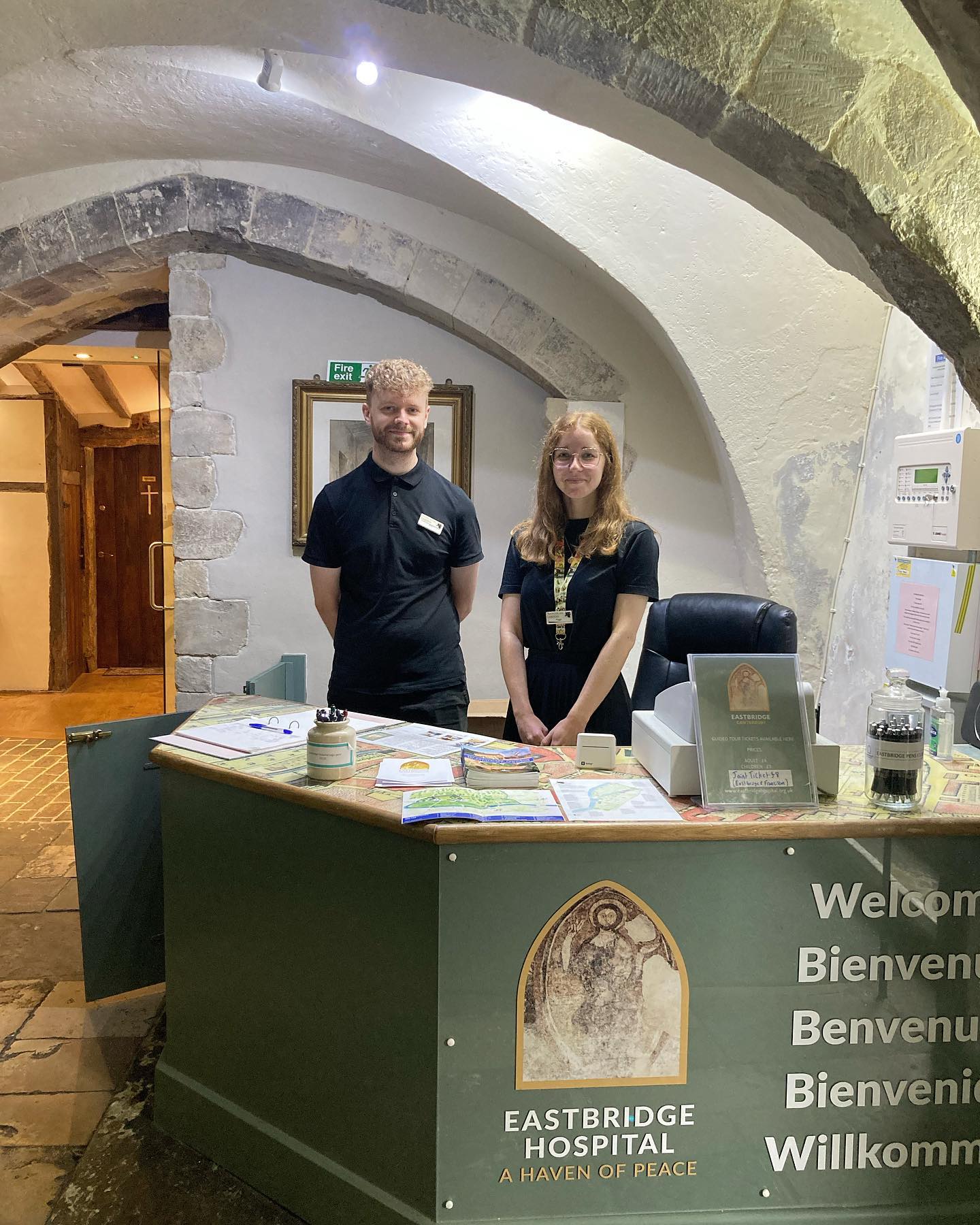 The Eastbridge Hospital Welcome